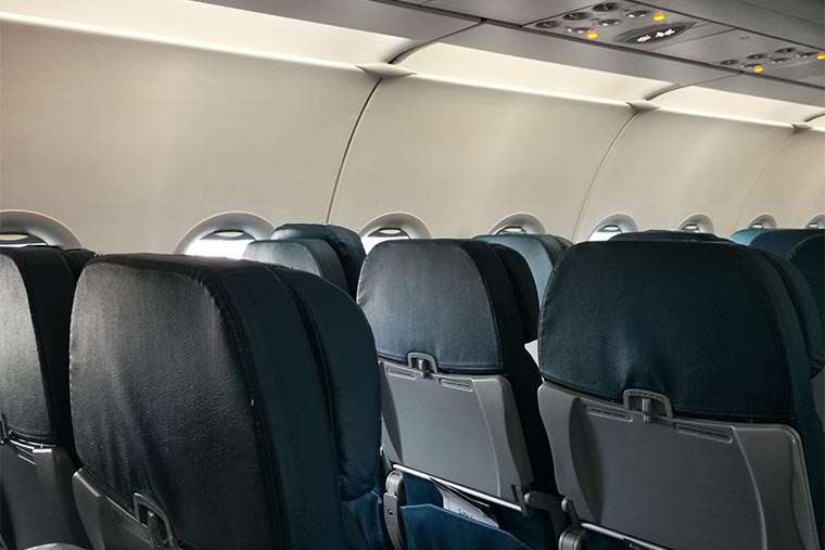 飛行機の座席